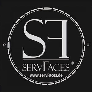servFaces（サーブフェイス）ロゴ