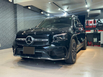 新型車ベンツ GLBのガラスコーティング施工車事例 / Mercedes-Benz GLB ／神奈川県横浜市南区T様より ｜ 横浜でカーコーティングなら専門店のミスターポリッシュへ