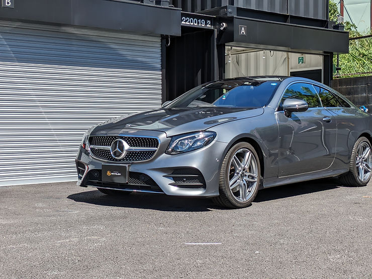 イオンデポジットを完全除去!経年車 Mercedes Benz C300クーペのガラスコーティング施工車事例/神奈川県横浜市港南区K様|神奈川県横浜市の車のコーティング専門店Mr.Polish