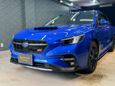 親水系のガラスコーティング ｜ 新型車スバル レヴォーグSTIの施工車事例 ／ 神奈川県横浜市港南区N様より