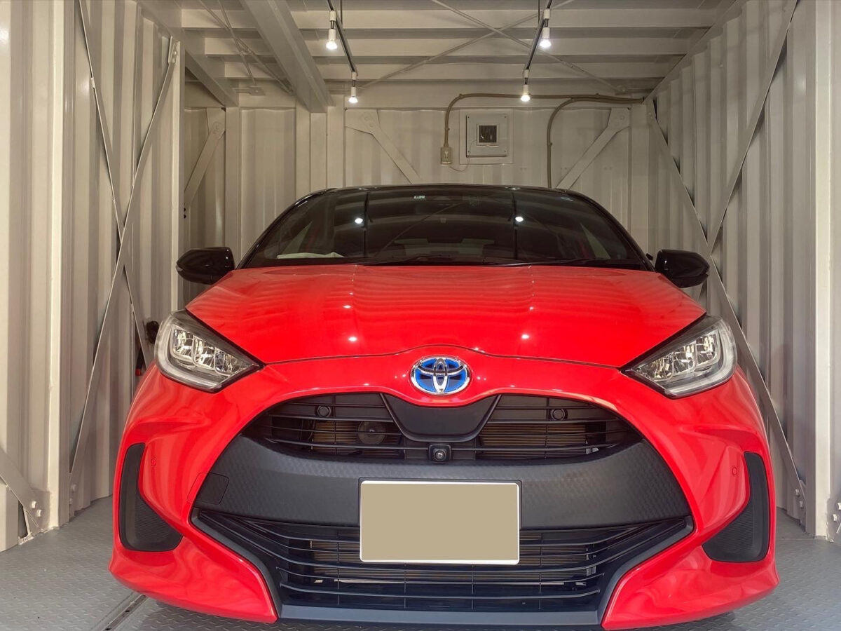 トヨタ ヤリス/コーティング施工車事例 横浜市T様