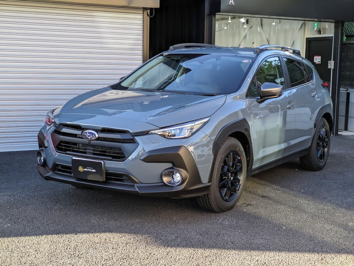 新型車 スバル アウトレックのガラスコーティング施工車事例/横浜市磯子区H様|神奈川県横浜市の車のコーティング専門店Mr.Polish