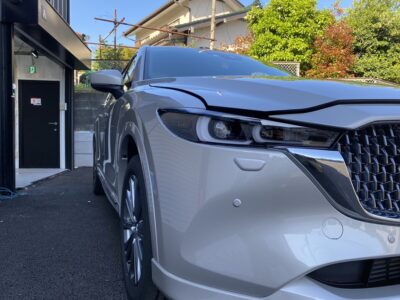 【後半】新型車マツダ CX-8 のガラスコーティング施工車事例／横浜市戸塚区T様