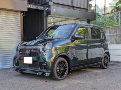 新型車 HONDA N-ONE の最上級ガラスコーティング施工車事例／神奈川県横浜市戸塚区S様｜神奈川県横浜市の車のコーティング専門店Mr.Polish