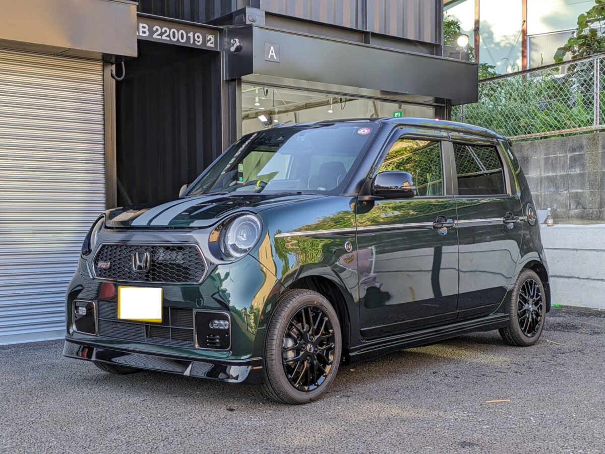 新型車 HONDA N-ONE の最上級ガラスコーティング施工車事例/神奈川県横浜市戸塚区S様|神奈川県横浜市の車のコーティング専門店Mr.Polish