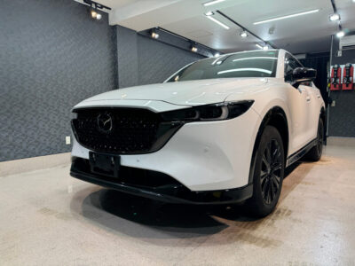 新型車マツダ CX-5のガラスコーティング施工車事例 ／ 神奈川県横浜市保土ケ谷区T様より