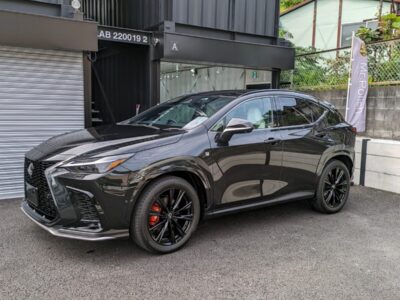 新型車レクサス(LEXUS) NX350hのガラスコーティング施工車事例／神奈川県横浜市保土ケ谷区M様｜神奈川県横浜市のカーコーティング専門店Mr.Polish