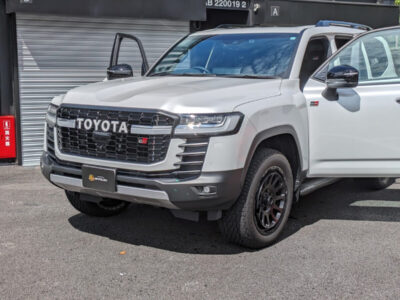 新型車 トヨタ ランドクルーザー300 GRエディションのシートコーティング施工車事例／神奈川県W様