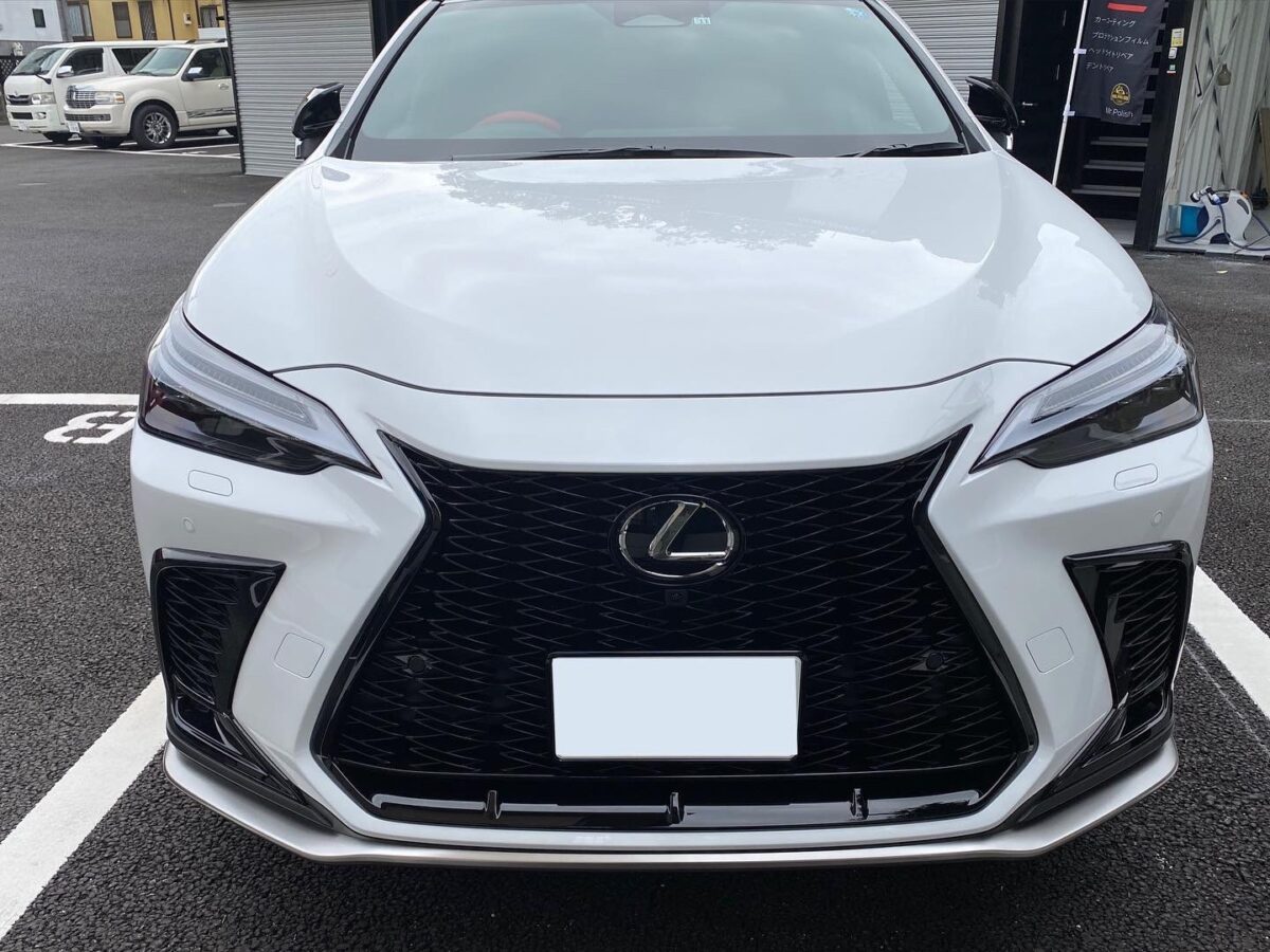 新車レクサスNX350のガラスコーティング施工車事例/横浜市泉区Y様|横浜の車のコーティング専門店Mr.Polish