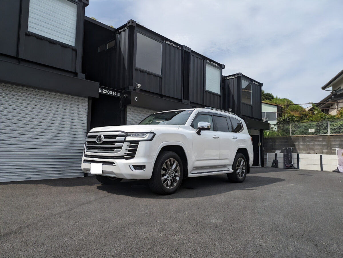 トヨタ 新型車ラウンドクルーザー350 のシート(革)コーティング施工車事例/神奈川県横浜市南区O様|神奈川県横浜市のカーコーティング専門店Mr.Polish