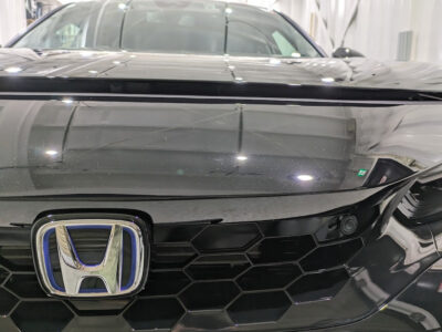 新型車 ホンダ CIVIC のガラスコーティオング施工車事例／神奈川県横浜市金沢区I様