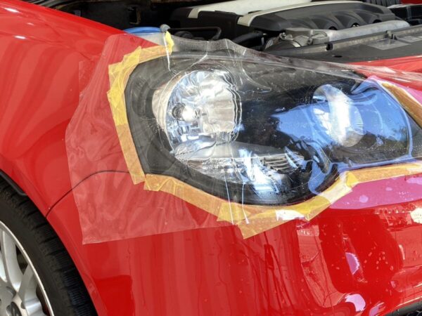 フォルクスワーゲン ポロGTIのヘッドライトリペア施工車例 後編／横浜市戸塚区より｜横浜の車のコーティング専門店Mr.Polish