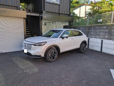 新型車 ホンダ ヴェゼル のガラスコーティング施工車事例／神奈川県横浜市戸塚区K様｜神奈川県横浜市の車のコーティング専門店Mr.Polish