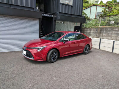 新型車 カローラ セダン のシートコーティング施工車事例／茅ヶ崎市N様｜神奈川県横浜市の車のコーティング専門店Mr.Polish