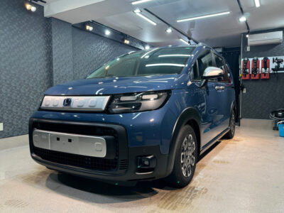 新型車ホンダ フリードのガラスコーティング施工車事例 ／ 神奈川県横浜市港南区Y様より