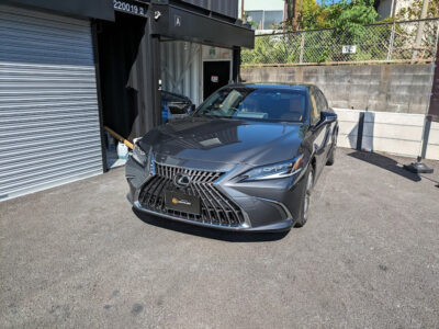 レクサス ES のレザー(革)専用コーティング施工車事例／神奈川県横浜市Y様｜神奈川県横浜市のカーコーティング専門店ミスターポリッシュ
