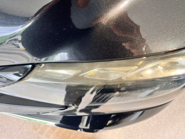 ヘッドライトの研磨と保護で５年耐久 ｜ トヨタ マークXのリペア施工車事例 ／ 神奈川県茅ヶ崎市K様より