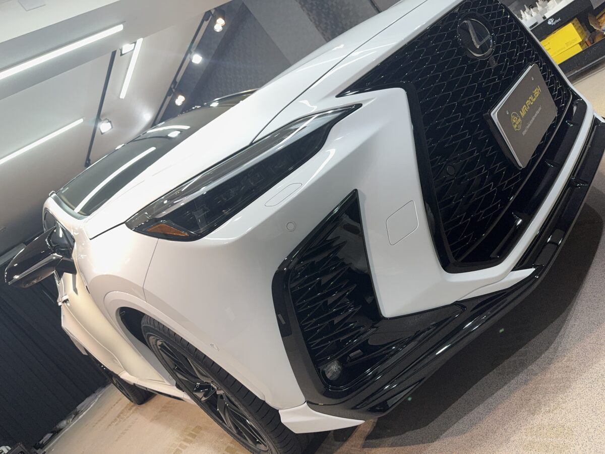 レクサス NX350hへのセラミックコーティング二層“SIX CERAMIC”の施工完了
