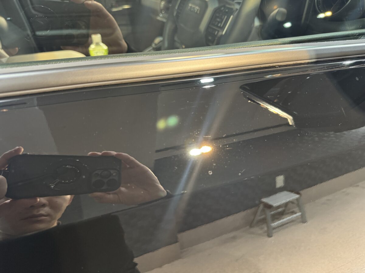 新車時のボディチェック