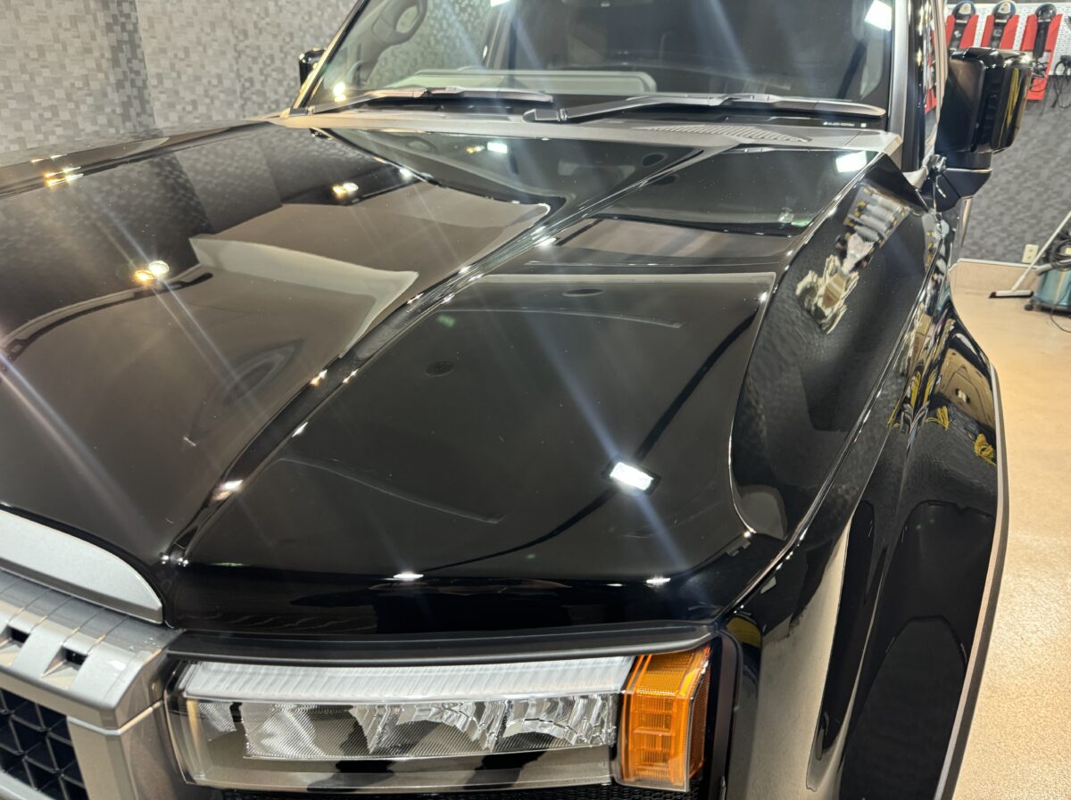 ランクル250(ランドクルーザー)への高品質ガラスコーティング施工 完成