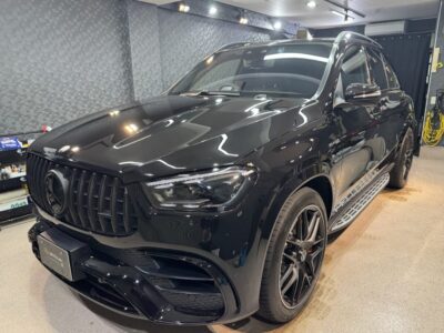 新型車ベンツ GLE AMGのセラミックコーティング施工車事例 ／ 神奈川県横浜市戸塚区O様より