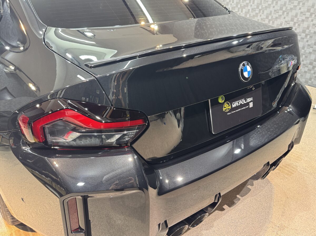 BMW M2のガラスコーティング施工完了 ～新車以上の輝きへ～