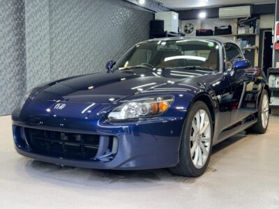 スクラッチ傷を徹底研磨で新車以上の輝きに！ 経年車 ホンダ S2000をのガラスコーティング施工車事例 ／ 神奈川県鎌倉市N様より ｜ 横浜でカーコーティングなら専門店のミスターポリッシュへ