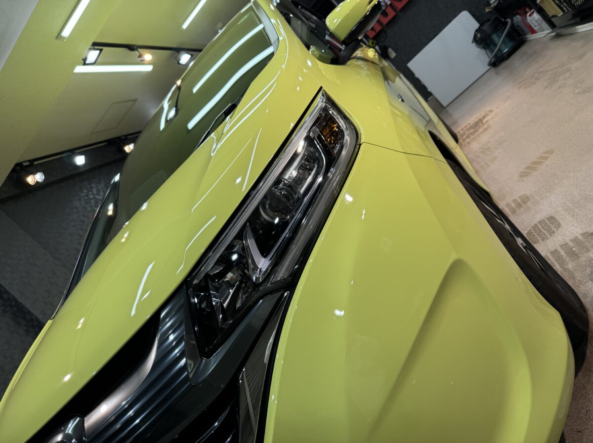 ホンダ フリードのガラスコーティング施工 完了