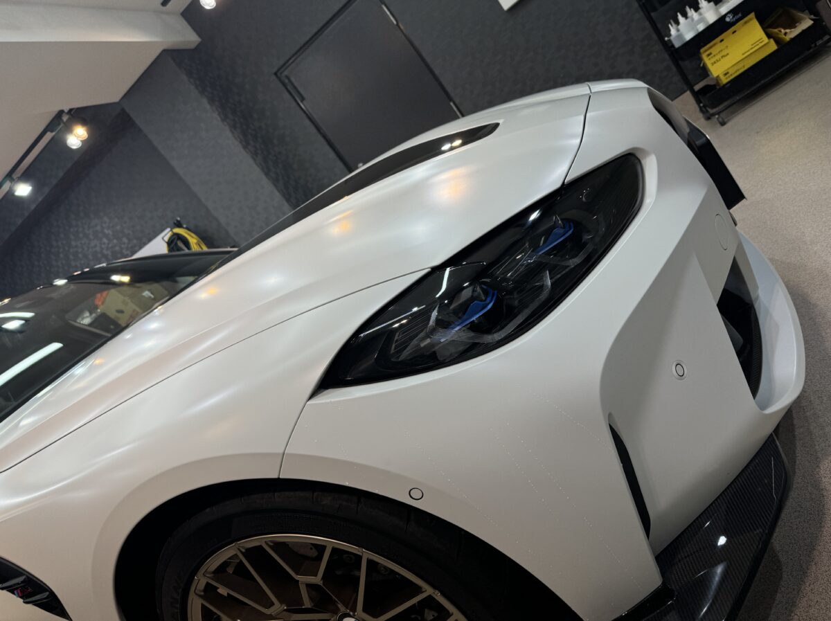 国内限定30台！BMW M3CSへマット塗装専用二層コーティングの施工が完了しました。