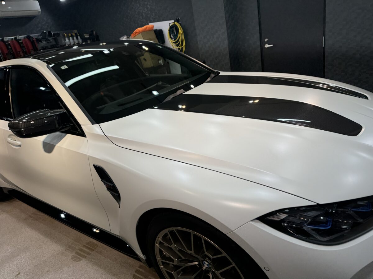 国内限定30台！BMW M3CSへマット塗装専用二層コーティングの施工が完了しました。