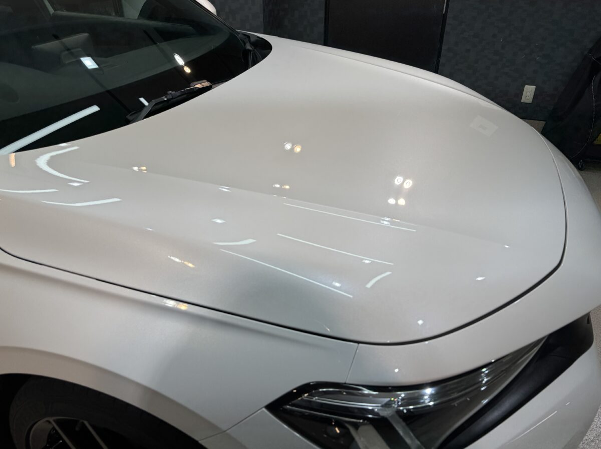 ホンダ シビックのガラスコーティング施工が完了