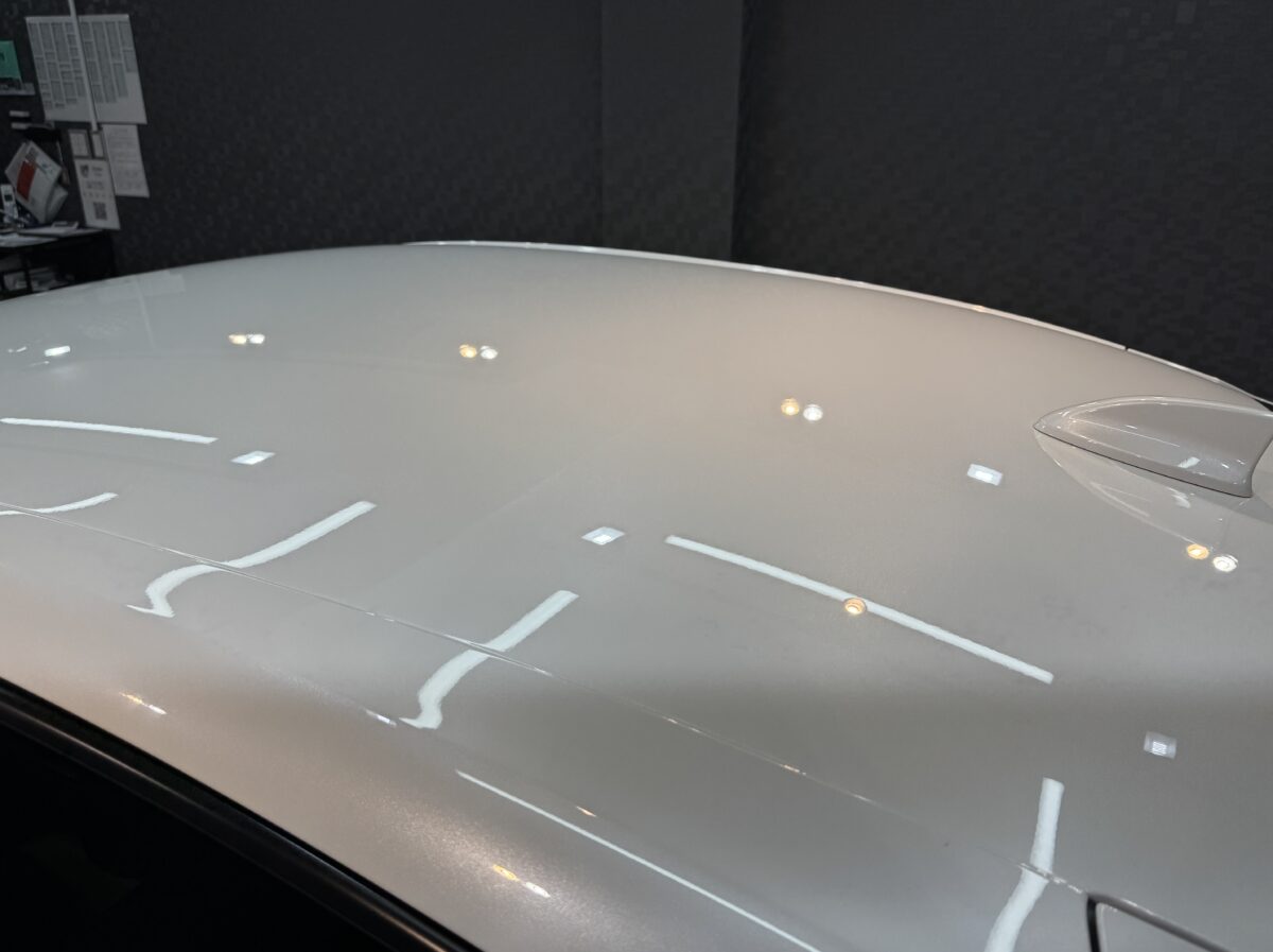 ホンダ シビックのガラスコーティング施工が完了