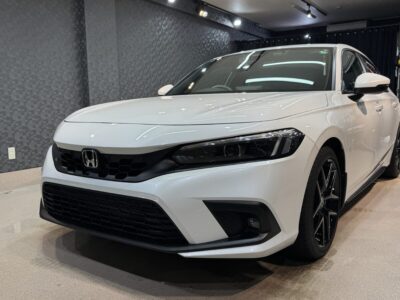 経年車ホンダ シビックのガラスコーティング施工車事例 ／ 神奈川県横浜市栄区S様より