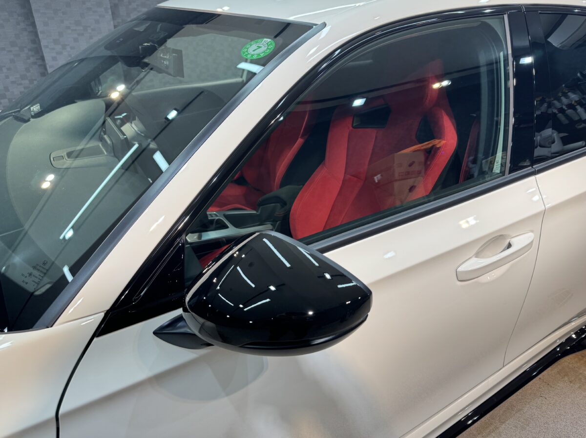 ホンダ シビックTypeRへのセラミックコーティング施工が完了