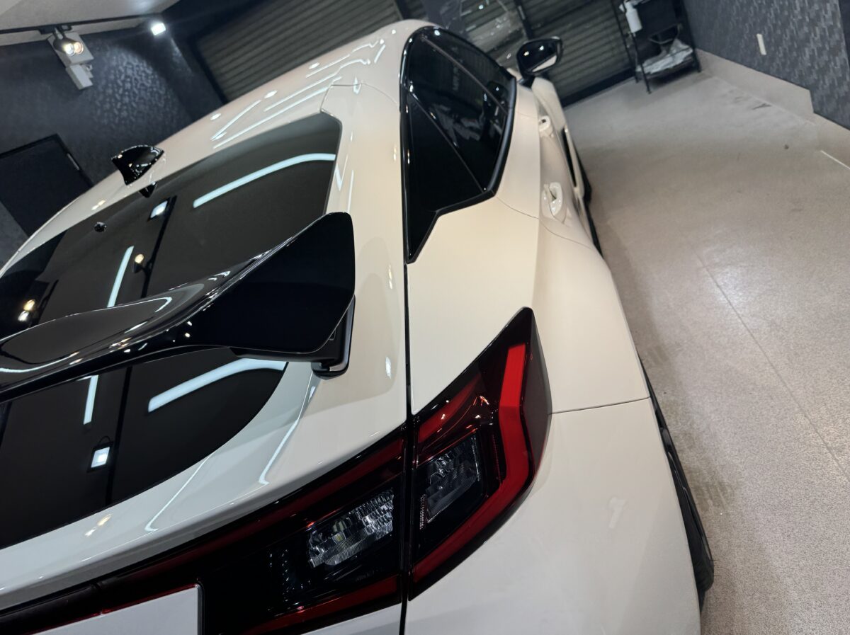 ホンダ シビックTypeRへのセラミックコーティング施工が完了