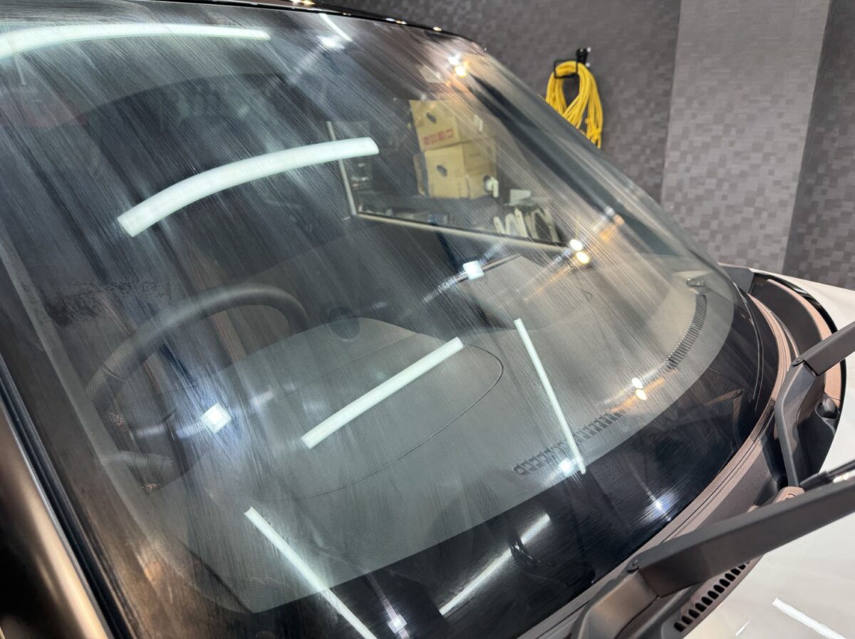 窓ガラス撥水加工