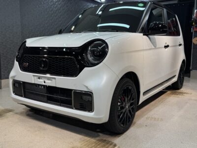 経年車ホンダ N-ONEのガラスコーティング施工車事例 ／ 神奈川県横浜市栄区S様より