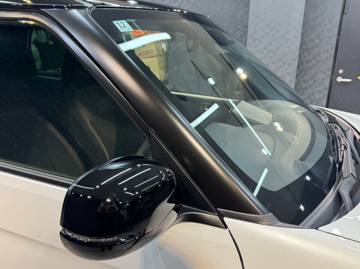 ホンダ N-ONEのガラスコーティング施工が完了