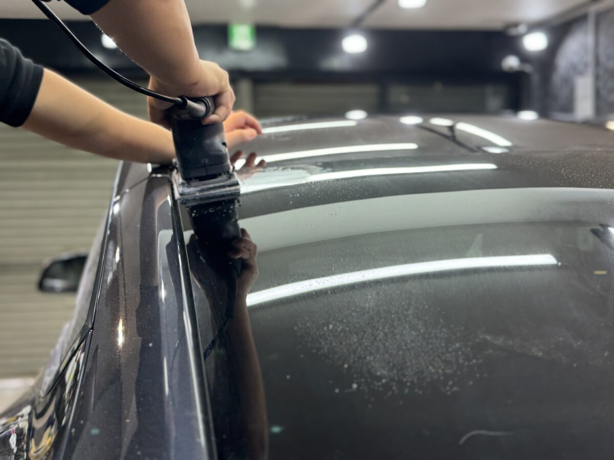窓ガラス撥水加工