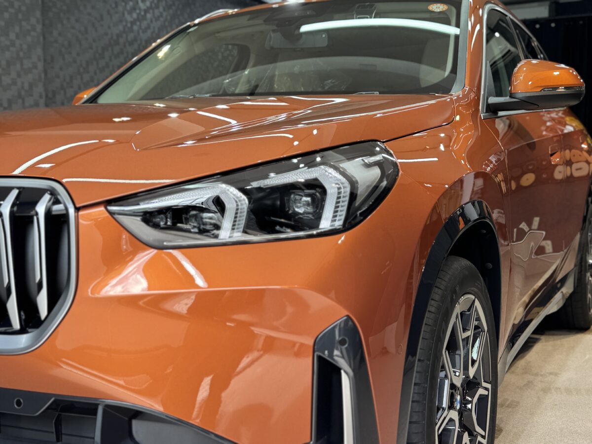 BMW X2へのガラスコーティングの施工完了