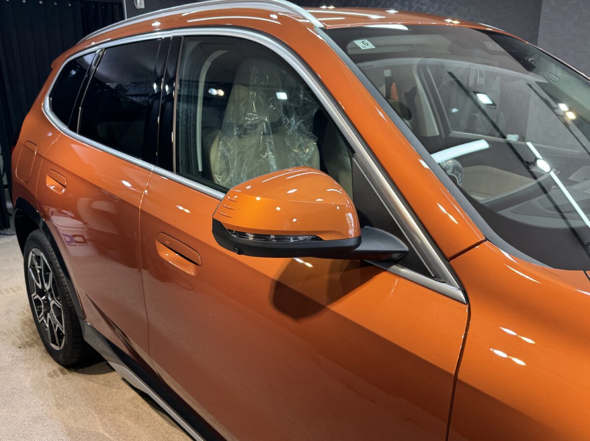 BMW X2へのガラスコーティングの施工完了