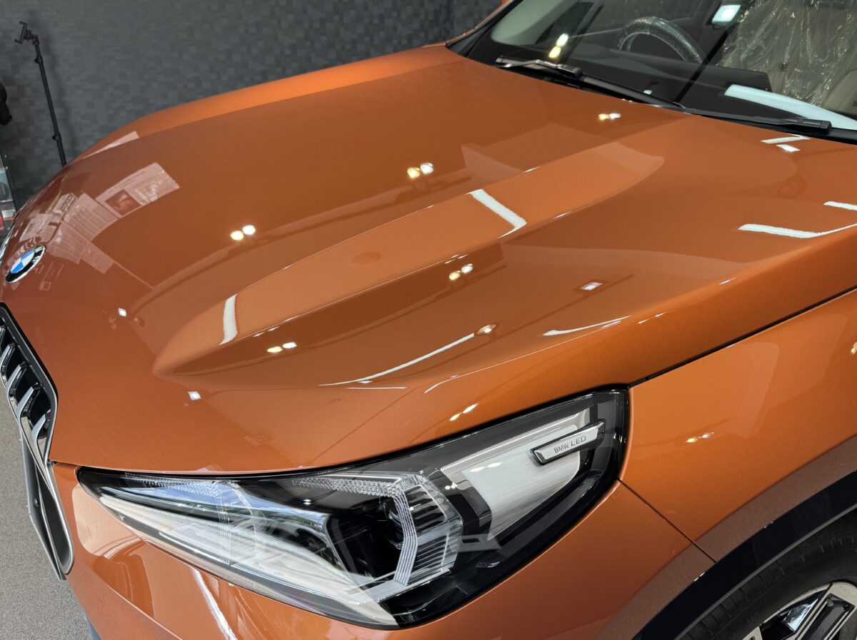 BMW X2へのガラスコーティングの施工完了