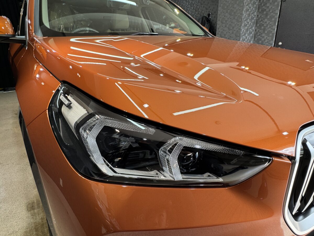 BMW X2へのガラスコーティングの施工完了