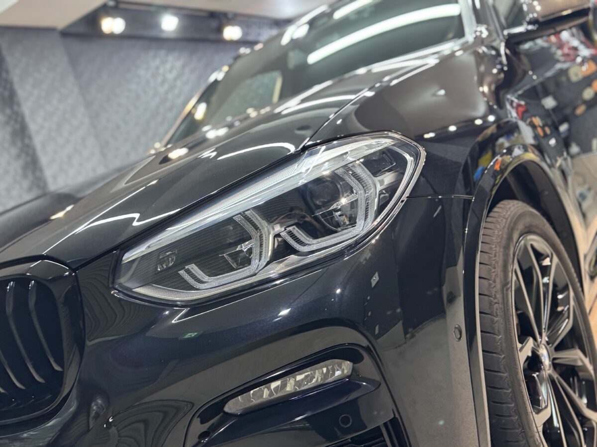 BMW X3へのセラミックコーティング二層施工が完了