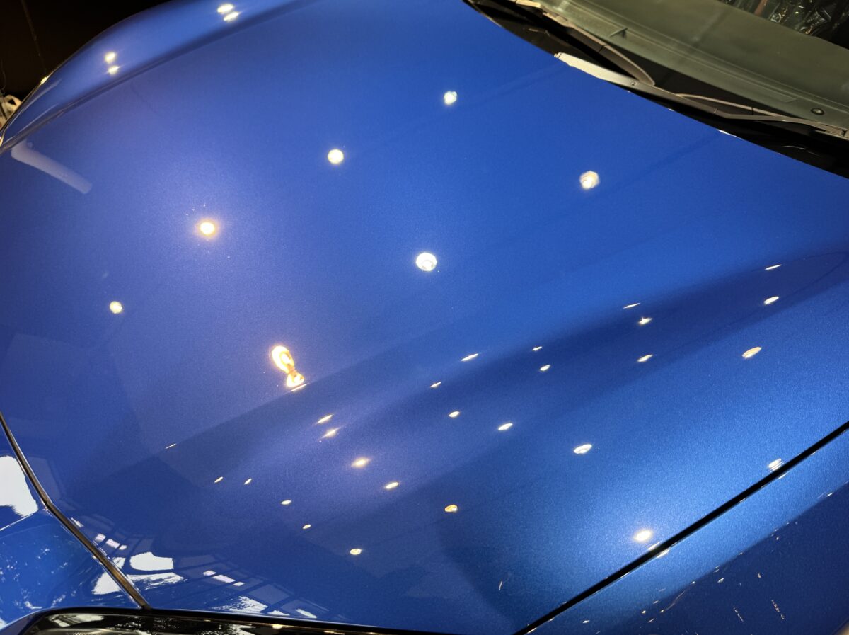 スバル BRZへのガラスコーティングの施工が完了