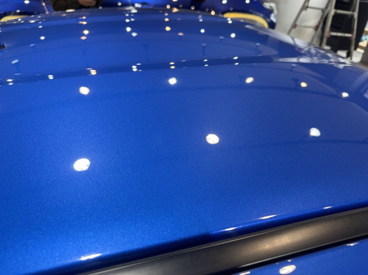 スバル BRZへのガラスコーティングの施工が完了