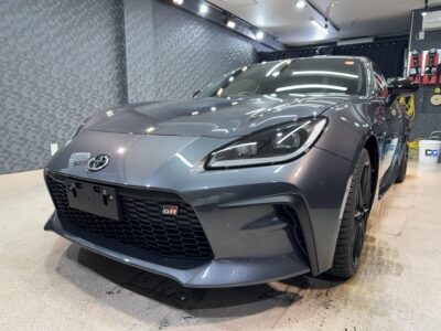 新型車トヨタ GR86へセラミックコーティング施工二層事例 ／ 東京都八王子市T様より