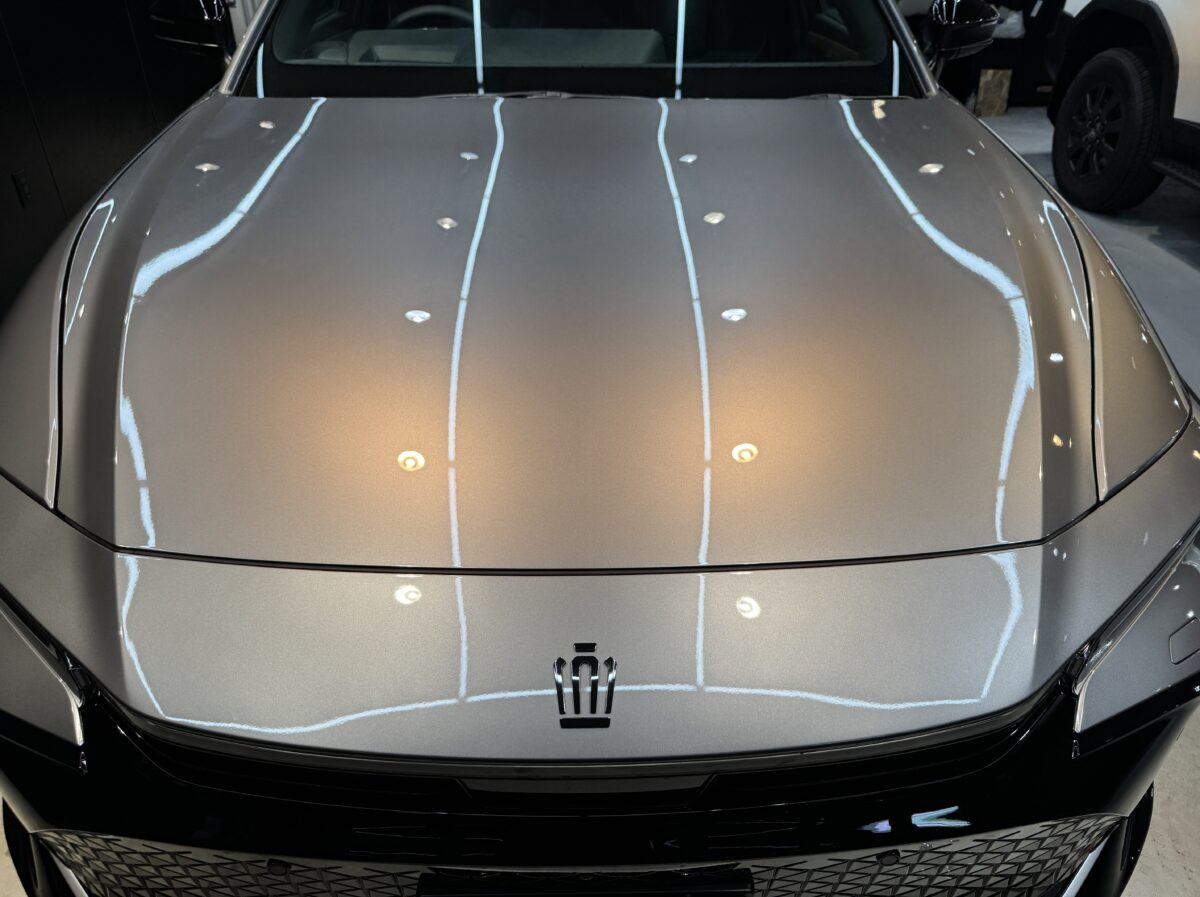 トヨタ クラウンクロスオーバーへコーティング施工が完了
