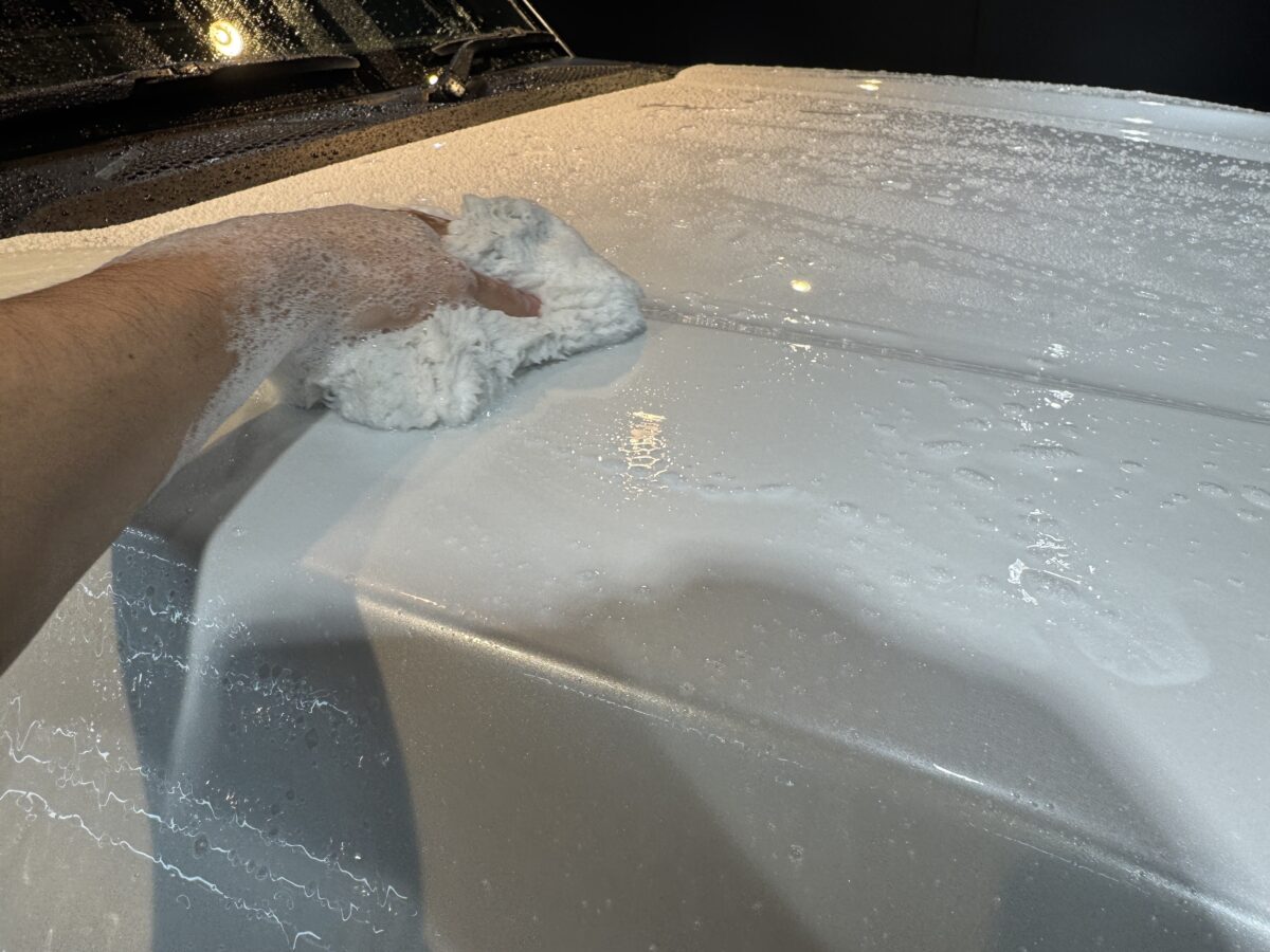 塗布前の最終下処理