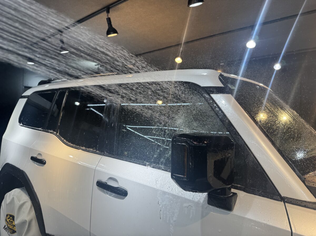 塗布前の最終下処理